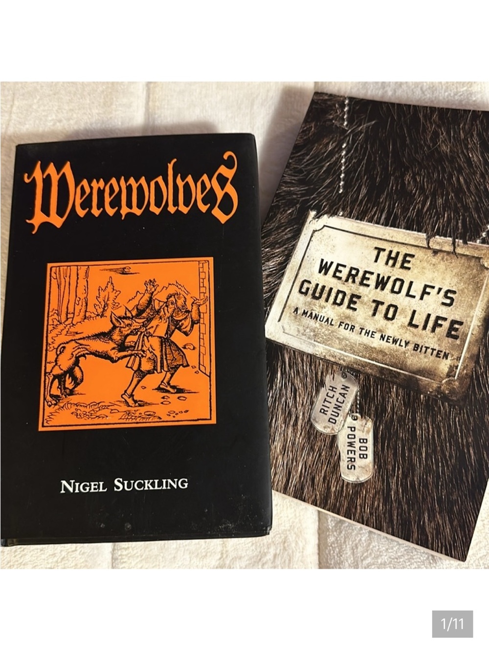 Werewolves guide set of 2 books